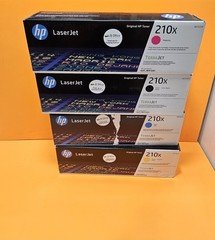 Genuine 4-Pack HP 210X LaserJet  Pro 4201 MFP 4301 W2100X High Yield Toner