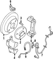 Genuine GM Caliper 21010541