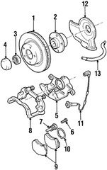Genuine GM Caliper 90444700