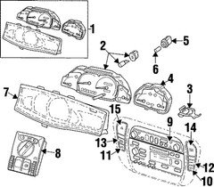 Genuine GM Oil Gauge 90563660