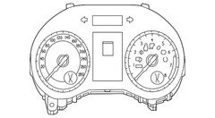 Genuine Mercedes-Benz Instrument Cluster 156-900-48-04