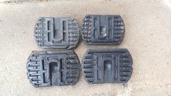 Genuine MG Rover 75 / MG ZT -  Jacking Pad SET X4