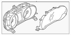 Genuine Mitsubishi Instrument Cluster 8100C804