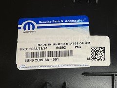 Genuine Mopar 2020-2026 Chrysler Seat Shield 6UN02DX9AA OEM