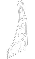 Genuine Nissan Body B-Pillar Reinforcement 76530-JF00A