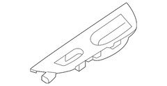 Genuine Nissan Door Switch Trim Panel 82960-5HA0A