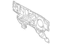 Genuine Nissan Engine Compartment Insulation 67810-6RA0A