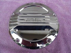 Genuine OEM Harley Airflow Collection 5 hole derby cover #25700504, 7-1/4", TC