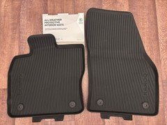 Genuine Skoda Karoq LHD Car Rubber All Season Front Floor Mats 57B061502