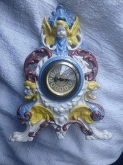 German Minxie Mantel Clock