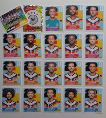 GERMANY  GER    20 Stickers team set White USA   2026 PANINI  WORLD CUP