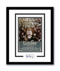 Ghandi Richard Attenborough Autographed Signed 11x14 Framed Photo ACOA