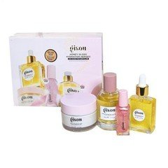Gisou Honey Gloss Hydration Heroes Infused Cosmetic Set Lip Gloss Hair Value Set