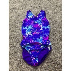 GK Elite Gymnastics Leotard Berry Blast Purple Adult Small