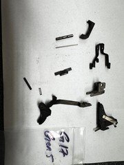 Glock 17 Gen 5 Complete Lower Parts Kit OEM Factory G17 Gen5 Fire Control Group