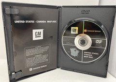 GM Navigation Disc Map Gps Dvd V 1.0 15906573U United States Canada Map Disc
