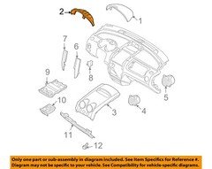 GM OEM 04-05 Aveo Instrument Panel Components-Meter Hood 96497047