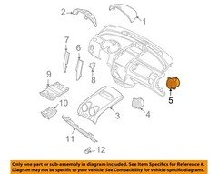 GM OEM 06-08 Aveo Instrument Panel Components-Side Outlet 96419160
