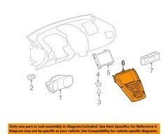 GM OEM 10-11 Terrain Instrument Panel Cluster Switches-Control Panel 84096717