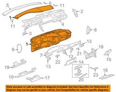 GM OEM 99-05 Century Instrument Panel Components-Instrument Panel 10344915