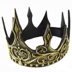 Gold Foam Rubber Royal Costume Prop Accessory Tiara Crown