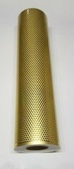 Gold Small Engine Turn Sign Plotter Cutter Vinyl