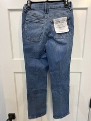 Good American Power Stretch Pull On Straight Jeans Size M