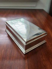 Gorham 314 Sterling Silver Cigarette Case Jewelry Trinket Box Coin Money Holder 