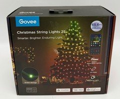 Govee 65.6ft Green Christmas String Lights 2S - Multi Color- 200 LEDs New Sealed