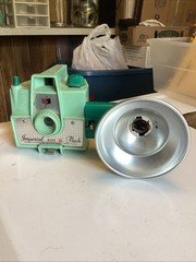 Green Imperial Mark XII Flash Camera
