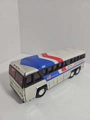 Greyhound Bus 1979 Americruiser Tin Metal Toy Buddy L Corp. Japan Vintage Clean