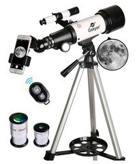 Gskyer Telescope 70mm Aperture 400mm AZ Mount Astronomical Refracting Telescope