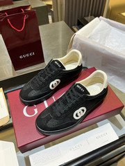 Gucci Lido black Men's Sneakers Low Top Gucci Lido black Men's Sneakers Low Top