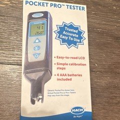 Hach Pocket Pro High Range TDS Meter 0-10.00 ppt Water Tester 9531300