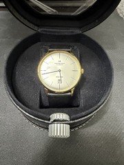Hamilton H38735751 Intra-Matic Auto Gold PVD Silver Dial NWT