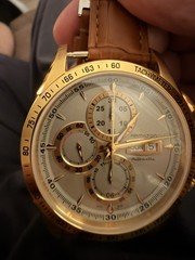 Hamilton Jazzmaster Lord Hamilton Auto Chrono Yellow Gold PVD Stainless Steel