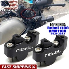 Handlebar Risers Fat Bar Riser for Honda CMX 1100/500/300 REBEL 300 500 1100