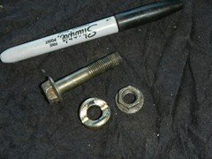 Handlebar stem mount bolt spacer 2008 Zap Zapino 60 v Volt Electric Scooter