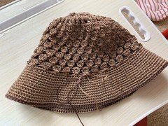 Handmade Crochet Summer Hat /Beach Hat One Size