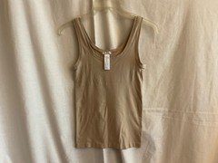HANRO #1814 Touch Feeling Tank Round Neck Nude  Comfort/Soft M