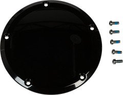 HARDDRIVE 37-090GB V-Twin Black Gloss Derby Cover