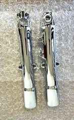 Harley Chrome 2007-17 Fat Boy & Softail OEM Fork Lower Legs 45915-08A /45916-07A