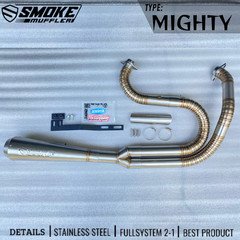 Harley Davidson Fit 2006-2011 Dyna Fat Bob FXDF Exhaust System Pipes 2-1 Bass