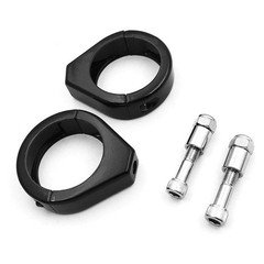 Harley-Davidson FLHR Road King 02-02 - Black 39mm Fork Clamp Indicator