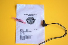 HARLEY-DAVIDSON NEW OEM SPEEDOMETER SPEEDO TRIP RESET SWITCH  USA MADE 67854-98