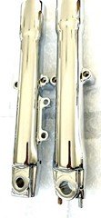 HARLEY FATBOY SOFTAIL 2000-2006 OEM Chrome FORK LEGS SLIDER G592 SALE