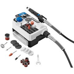 HART HPRL01 20-Volt Cordless Rotary Tool with 33 Accessories (Battery Not