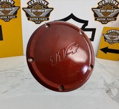 HD OEM Harley 16-26 Touring 114ci M8 5 Bolt Derby Cover Red
