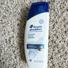 Head & Shoulders Classic Clean Anti-Dandruff Shampoo, 3 fl oz (90 mL)