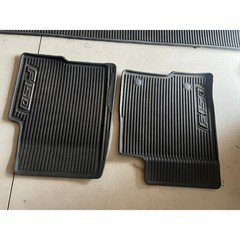 Heavy Duty F150 Truck All Weather Floor Mats Thermoplastic Black Snow Winter  